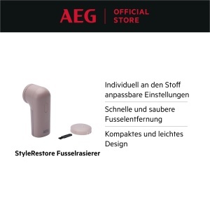 Aparat de indepartat scame AEG StyleRestore AFS01, 2 trepte, cu baterii - Img 2