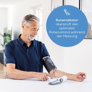 Aparat de masurat tensiunea arteriala Beurer BM 96 Cardio cu EKG, Bluetooth, pentru brate 22-42 cm - Img 6