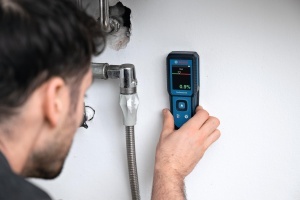 Aparat de masurat umiditatea BOSCH Professional GMM 1-15, non-invaziv, IP65, display LCD - Img 8