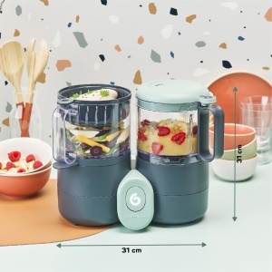Aparat de preparare alimentara Babymoov Nutribaby One, 2 l, 4 in 1, capacitate mare - Img 7