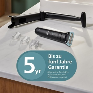 Aparat de ras electric Philips Bodygroom 5000 BG548015, 100 duscfest, 100 min autonomie - Img 9