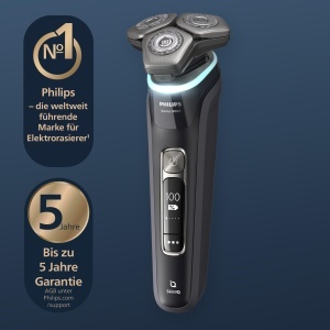 Aparat de ras electric Philips Seria 9000 S997663 Negru Tehnologie SkinIQ - Img 7