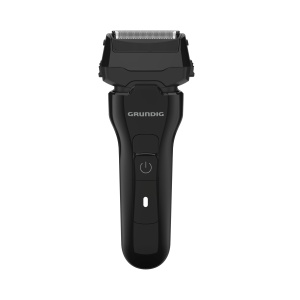 Aparat de ras pentru barbati GRUNDIG MS 6330, timp de functionare de 60 de minute, aparat de tuns par lung pliabil, sistem de taiere de 3 ori, carcasa din 74% plastic reciclat, utilizare la nivel mondial, negru - Img 2