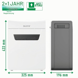 Aparat de taiat documente Leitz IQ 4M, P5, 14L, alb, ultra silentios - Img 5