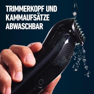 Aparat de tuns barba King C. Gillette, kablos, 3 kamma, 50 minute autonomie - Img 5