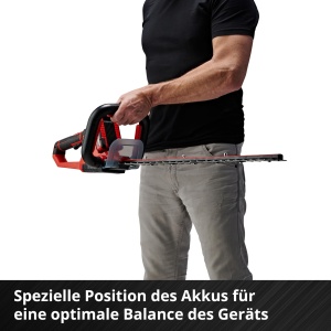 Aparat de tuns gard viu Einhell GE-CH 1860 Li-Solo, 60 cm, putere 18V - Img 5