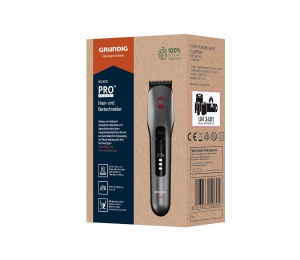 Aparat de tuns par si barba Grundig MC 8030, 70 minute autonomie, titaniu, negrugri - Img 8