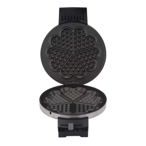 Aparat de vafe Cloer 189 pentru o vafa cu inima, acoperire dubla, 930 W, dimensiune vafe 16 cm, placi grele de copt, mesaj vizual si acustic, otel inoxidabil - Img 5