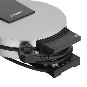 Aparat pentru napolitane Cloer 289ESR 800W 15 cm diametru Inox Antiaderent - Img 3