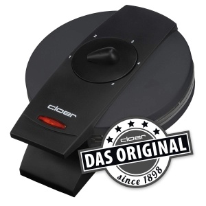 Aparat vafe Cloer 1620 pentru vafe clasice cu inima, 930 W, dimensiune vafe 15,5 cm, grad de rumenire selectabil la infinit, negru - Img 2