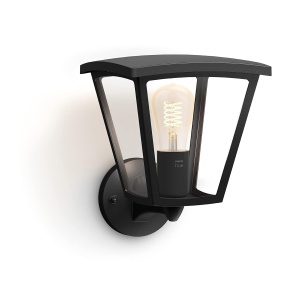Aplica de perete Philips Hue Inara, 550lm, lumina calda, dimmabila, neagra