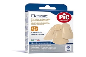 Apositii Pic Classic Antibact Surtido 20U, flexible, durabile, materiale de calitate