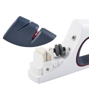 Ascutitor de cutite Zyliss E920199, AlbGri, pentru unghi de 15 grade - Img 5