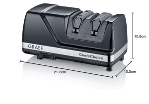 Ascutitor electric de cutite GRAEF CX110, diamant, unghi 15, pentru lame netede si zimtate - Img 8