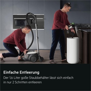 Aspirator AEG CLEAN 6000, 700 W, 1.6 l, Alb - Img 5