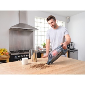 Aspirator BlackDecker Powerseries BHFEA18D1, 18V, fara sac, cu turboburste - Img 3