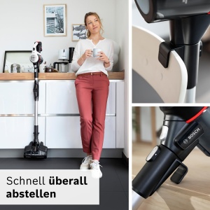 Aspirator Bosch Unlimited 7 BSS711W, kabelless, putere mare, culoare alba - Img 10