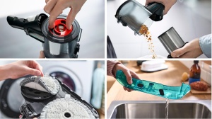 Aspirator Bosch Unlimited 7 ProHygienic Aqua, 2-in-1, HEPA, Alb - Img 8