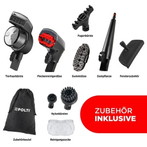 Aspirator cu abur Polti StainOver Pet SC50, 4-in-1, 10 accesorii, gri - Img 9