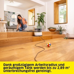 Aspirator cu spalare Karcher SE 2 Spot Care, 450 W, rezervor 1,5 l, greutate 4,2 kg - Img 3