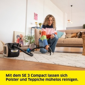 Aspirator cu spalare Karcher SE 3 Compact, 500 W, 1,7 l, Alb - Img 2