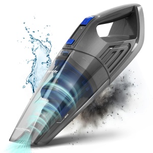 Aspirator de mana ProfiCare(r) 2 in 1 pentru aspirare umeda si uscata | Aspirator de mana puternic fara fir 14,8 V | Mini aspirator pentru aspirarea lichidelor, prafului si multe altele. | Aspirator auto PC-AKS 3034