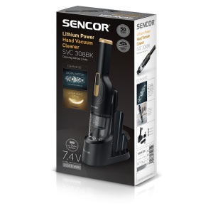 ASPIRATOR DE MANA SENCOR SVC 308BK, Negru - Img 6