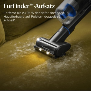 Aspirator fara fir BISSELL PowerClean FurFinder 4089N 200W HEPA autonomie 40 min - Img 6