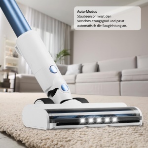 Aspirator fara fir Genius Invictus X4, 150W, 1 kg, AlbAzuriu - Img 3