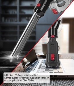 Aspirator fara fir Genius Invictus X9 Facelift, 450W, 55 minute autonomie - Img 5