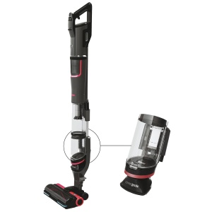 Aspirator fara fir Hoover HFX cu lumina LED, aspirare pana la 120 m2 I Aspirator fara fir cu Corner Genie(tm) pentru curatarea colturilor si marginilor I cu anti-rasucire impotriva incurcarii parului aspirat [HFX10H] - Img 1