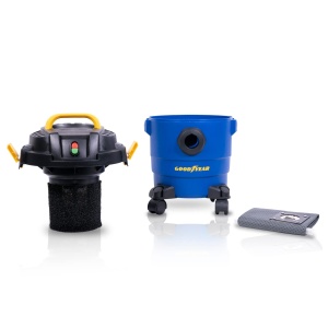 Aspirator Goodyear Nass-Trockensauger 1000 W, 10 l, cu accesorii incluse - Img 5