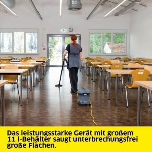 Aspirator KARCHER T 111 Classic, capacitate 11 l, putere 850 W, greutate 3,9 kg - Img 4