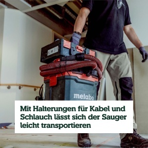 Aspirator Metabo ASA 30 H PC, 1200 W, pentru umed si uscat, Staubklasse H - Img 8