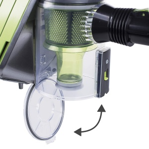 Aspirator multiciclon Tristar 2in1 cu cablu de 5 m - fara sac cu capacitate de 0,9 litri [600 wati], SZ-1918, negru, verde - Img 6