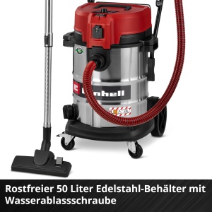 Aspirator multifunctional Einhell TE-VC 5090 SACL 1300W 50L HEPA clasa L - Img 5