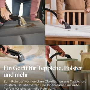 Aspirator portabil BISSELL SpotClean C5, 400W, putere de absorbtie 16.400 Pa - Img 5