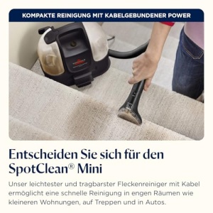 Aspirator portabil Bissell SpotClean Mini 41491 curatare rapida si eficienta design compact si usor - Img 10