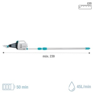 Aspirator portabil Intex ZR100, acumulator reincarcabil, 45 lmin, 239 cm - Img 6