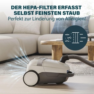 Aspirator Princess Airmotion Plus, 700W, capacitate 4L, HEPA - Img 4