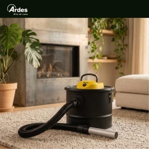 Aspirator profesional Ardes AR4A12 Ashpiro, 12L, 800W, negru-galben - Img 3