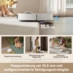 Aspirator robot Dreame L10s Ultra Gen 3, 25000 Pa, functie de spalare - Img 10