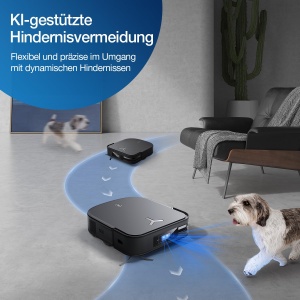 Aspirator Robot ECOVACS DEEBOT X2 Omni cu functie de mop, 8000 Pa putere, auto-curatare - Img 5
