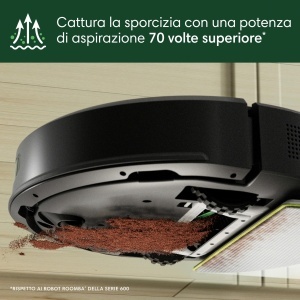 Aspirator Robot iRobot Roomba 105 Combo, 7000Pa, 120 minute, Negru - Img 3