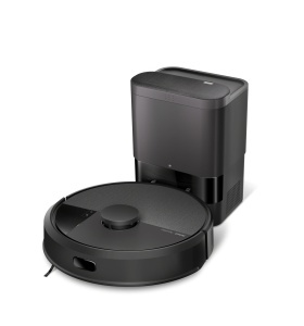 Aspirator robot iRobot Roomba 105 Combo cu AutoEmpty Dock, 7000Pa, Negru