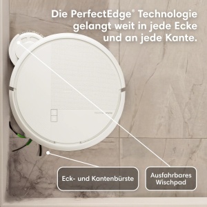 Aspirator robot iRobot Roomba 575 Combo cu statie de spalare, 25Kpa, negru - Img 8