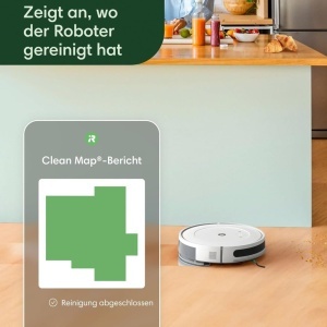 Aspirator robot iRobot Roomba Combo Essential, 2-in-1, alb, 120 min autonomie - Img 9