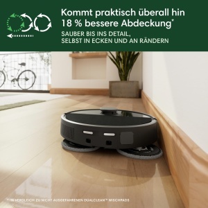 Aspirator robot iRobot Roomba Plus 505 Combo, 7000Pa, cu functie de spalare, negru - Img 3