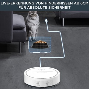 Aspirator robot Rowenta X-PLORER Serie 120 AI RR7877 navigatie laser 4-in-1 alb - Img 2