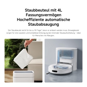 Aspirator robot Xiaomi H40 10000Pa navigare LDS auto-golire control prin aplicatie - Img 5